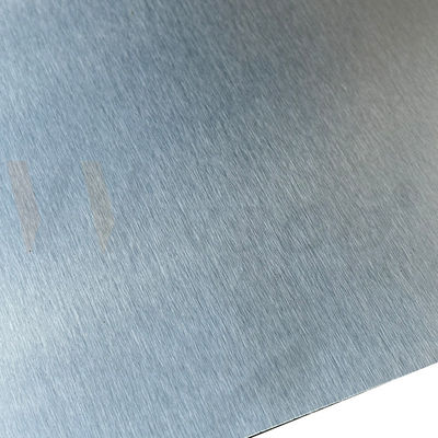 1250mmx2500mm Güçlü Wxport Paketi Mill Edge Paslanmaz Çelik No.4 Satin Fırçalama Yapı Taşı 316 Sınıf