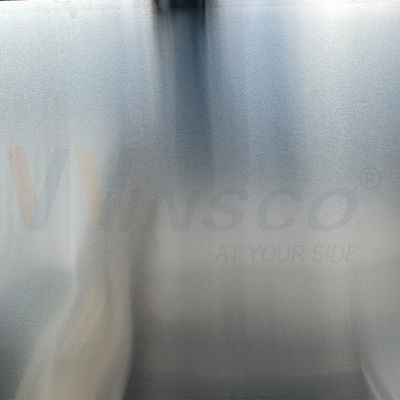 SS 316 Kalın doku Inox Metal Plakası 1500mmx3000mm Paslanmaz Çelik Levha No.4 #4 fırçalandı Bitirildi
