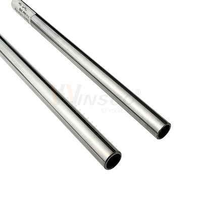 AISI 201 304 316 Satin Ayna Dönüşümü 12.7mm Inox Tüp 1/2'' Stainless Steel Yuvarlak Boru 0.4mm-1.5mm Kalınlığı