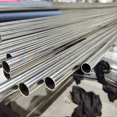 15.9mm Inox Metal Boru TP 201 304 316 Satin Ayna Yüzeyi 0.4mm-1.5mm Duvar Kalınlığı 5/8' Stainless Steel Yuvarlak Tüp