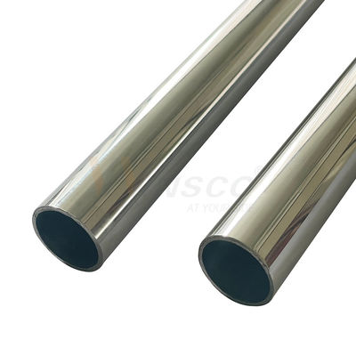 Ayna Satin Yüzey 25.4mm Inox Metal Tüp 201 304 316 Sınıf 0.4mm-3.0mm Kalınlığı 1 Inç Paslanmaz Çelik Yuvarlak Tüp
