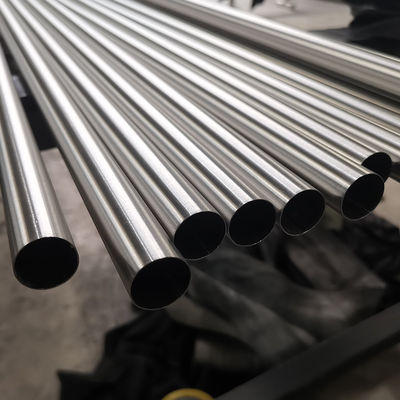 Winsco Metal SUS 201 304 316 Inox Metal Tüp Ayna Saten Bitirme 0.4mm-3.0mm Paslanmaz Çelik Yuvarlak Boru 33mm