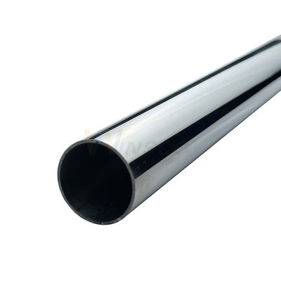 SUS 201 304 316 Ayna Saten Finish 1 1/2 'Stainless Steel Yuvarlak Tüp 0.4mm-3.0mm Duvar Kalınlığı Inox Çit borusu 38.1mm