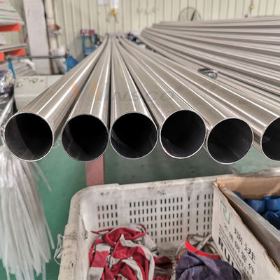 0.8mm-3.0mm Kalınlığı Saten Inox Handrail Boru SS 201 304 316 Ayna 48.3mm OD Paslanmaz Çelik Yuvarlak Tüp