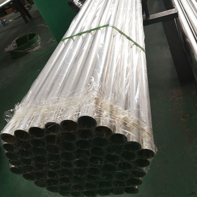 0.8mm-3.0mm Kalınlığı Saten Inox Handrail Boru SS 201 304 316 Ayna 48.3mm OD Paslanmaz Çelik Yuvarlak Tüp