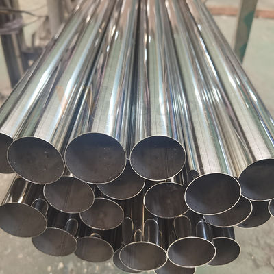 Ayna Saten Bitirilmiş 1.2mm-3.5mm Duvar Kalınlığı Inox Yuvarlak Tüp 60.3mm 2 3/8' Stainless Steel Metal Tube 201 304 316 Sınıf