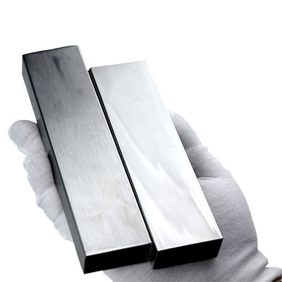 25mmx13mm Boyut SS 201 304 316 Inox Düzgen Tüp 2' 'x 1/2' '0.4mm-2.0mm Kalınlığı Paslanmaz Çelik Düz Tüp