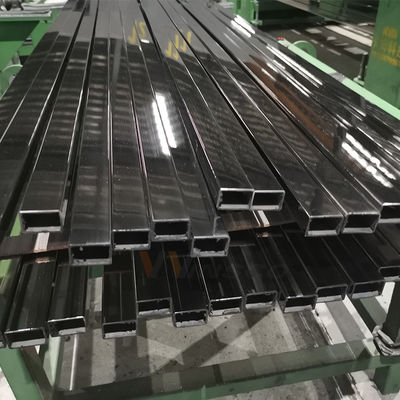 25mmx13mm Boyut SS 201 304 316 Inox Düzgen Tüp 2' 'x 1/2' '0.4mm-2.0mm Kalınlığı Paslanmaz Çelik Düz Tüp