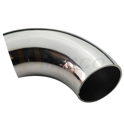 AISI 201 304 316 Ayna Satin Inox Boru Bağlayıcısı 1 1/2' 38.1mm OD Paslanmaz Çelik Çit Dirseği 98mm 120mm Yay