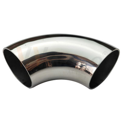 Yüksek hassasiyetli SS 201 304 316 Rezil Fittings 1.2mm-2.0mm Kalınlığı 50.8mm 2'' OD Paslanmaz Çelik Elbise Bağlantısı