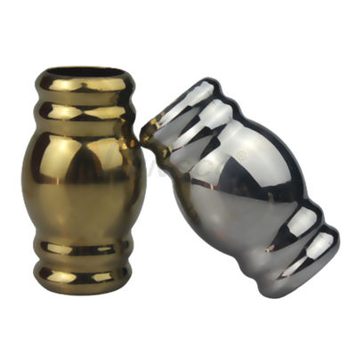 Ayna Gümüş Altın Inox Çit Aksesuarları SS 201 304 Paslanmaz Çelik 19 mm Handrail Boru için Bambu Ortak Bağlantısı