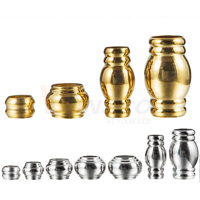 Ayna Gümüş Altın Inox Çit Aksesuarları SS 201 304 Paslanmaz Çelik 19 mm Handrail Boru için Bambu Ortak Bağlantısı