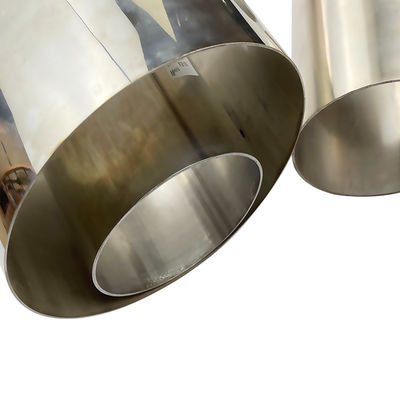 Üstün Kalite SUS 201 304 316 Kalın Duvarlı 127mm Büyük Diametralı Paslanmaz Çelik Inox Yuvarlak Tüp
