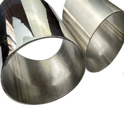 Yüksek Sıcaklığa Direnci 159mm Inox Kaynaklı Tüp AISI201 304 316 Büyük Diametrede Yuvarlak Paslanmaz Çelik Kalın Duvarlı Tüp