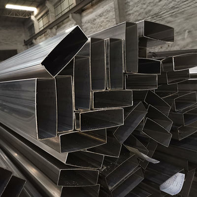 Korozyona dayanıklı Büyük Boyutlu Kaynatılmış Inox Metal Boru 201 304 316 Sınıf 150mmx300mm Paslanmaz Çelik Dörtgen Boru