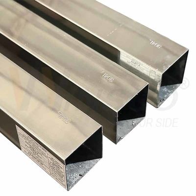 Korozyona Direnci Winsco Metal Inox kaynaklı boru 304L Sıvı Paslanmaz Çelik Yuvarlak Kare Dörtgen Tüp