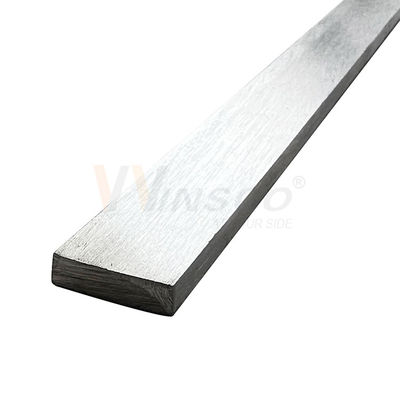 Özelleştirilebilir yüzey 6 metre dikdörtgen çubuk Platina Inox SS 201 304 316 cilalı paslanmaz çelik düz çubuk