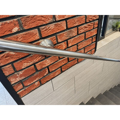 SS 201 304 Sıvı Sıvı Sıvı Altın Paslanmaz Çelik Çubuk Altı Kapak 19mm 1'' 2' 63.5mm Yuvarlak Newel Post