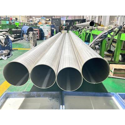 127 mm geniş çaplı kalın duvarlı paslanmaz çelik inox yuvarlak boru SUS201/304/316. Tıbbi ekipman, havacılık ve zorlu çevre projeleri için korozyona dayanıklı ve yüksek mukavemetli.