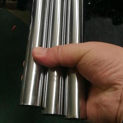 19 mm Inox Metal Boru TP 201 304 316 Satin Ayna Yüzeyi 0.4mm-1.5mm Duvar Kalınlığı 5/8' Stainless Steel Yuvarlak Tüp