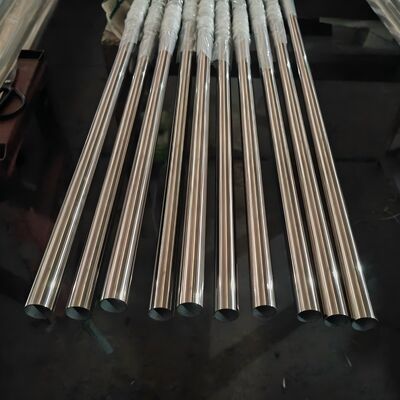 19 mm Inox Metal Boru TP 201 304 316 Satin Ayna Yüzeyi 0.4mm-1.5mm Duvar Kalınlığı 5/8' Stainless Steel Yuvarlak Tüp