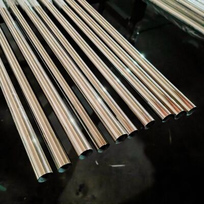 19 mm Inox Metal Boru TP 201 304 316 Satin Ayna Yüzeyi 0.4mm-1.5mm Duvar Kalınlığı 5/8' Stainless Steel Yuvarlak Tüp