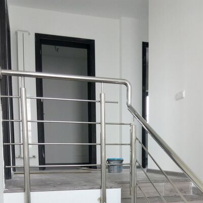 SS201, SS304 ve SS316 Paslanmaz Çelik 90° Kısa Çubuk Yakası 25.4 ∼ 50.8 mm Yuvarlak Tüpler için