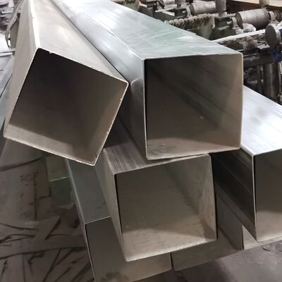 İnşaat ve Rezillik için 10×10 mm'den 200×200 mm'ye kadar paslanmaz çelik kare ve dikdörtgen borular 1.5-5.0 mm duvar kalınlığı