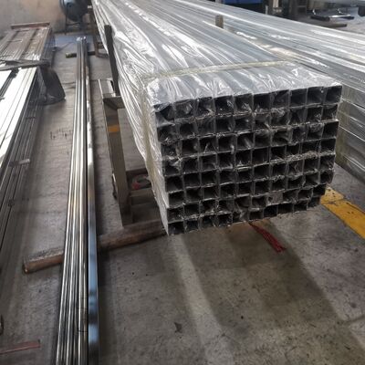 İnşaat ve Rezillik için 10×10 mm'den 200×200 mm'ye kadar paslanmaz çelik kare ve dikdörtgen borular 1.5-5.0 mm duvar kalınlığı