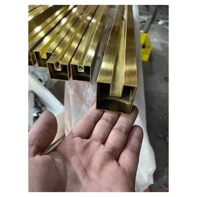 PVD Coated Stainless Steel Tube - Custom Length Decorative Pipe in 201/304/316 by WinscoMetal
