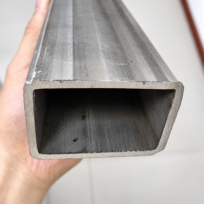 150x300mm Büyük Boyutlu Saldırılmış Paslanmaz Çelik Dörtgen Tüp SS201 SS304 SS316 İnşaat ve Üretim için