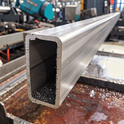 150x300mm Büyük Boyutlu Saldırılmış Paslanmaz Çelik Dörtgen Tüp SS201 SS304 SS316 İnşaat ve Üretim için