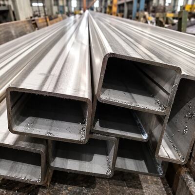 150x300mm Büyük Boyutlu Saldırılmış Paslanmaz Çelik Dörtgen Tüp SS201 SS304 SS316 İnşaat ve Üretim için