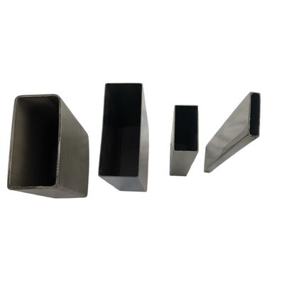 Küçük Paslanmaz Çelik Dörtgen Tüp 4x5-5x25mm İnce Duvarlı SS201 304 316