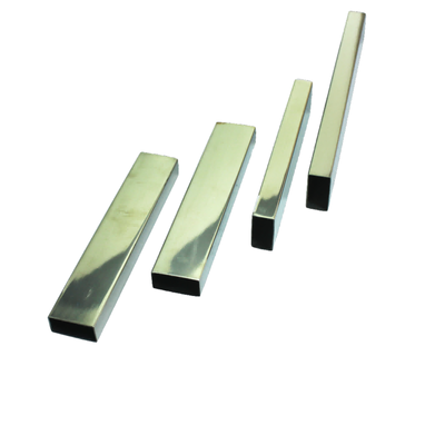 Küçük Paslanmaz Çelik Dörtgen Tüp 4x5-5x25mm İnce Duvarlı SS201 304 316