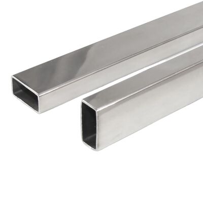 Küçük Paslanmaz Çelik Dörtgen Tüp 4x5-5x25mm İnce Duvarlı SS201 304 316