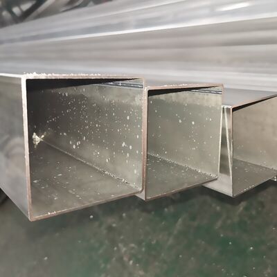 SUS 201 AISI 304 TP 316 Sınıf Büyük Boyutlu Inxo Kalın Duvarlı Tüp 120mmx120mm Paslanmaz Çelik kare boru