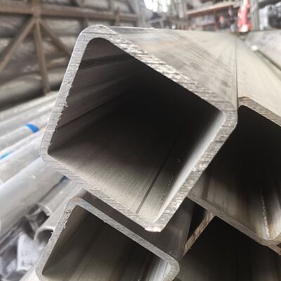 SUS 201 AISI 304 TP 316 Sınıf Büyük Boyutlu Inxo Kalın Duvarlı Tüp 120mmx120mm Paslanmaz Çelik kare boru
