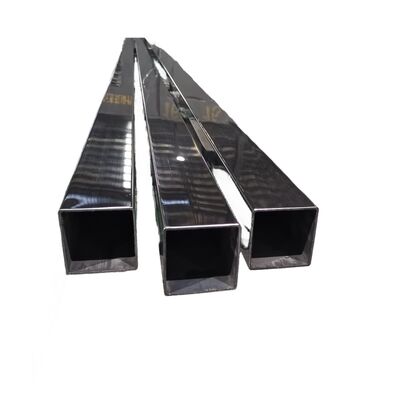 201 304 316 Sınıf Inox kaynaklı boru 100mmx100mm Büyük Boyutlu Paslanmaz Çelik Kare Boru 1.5mm-5.0mm Kalınlığı