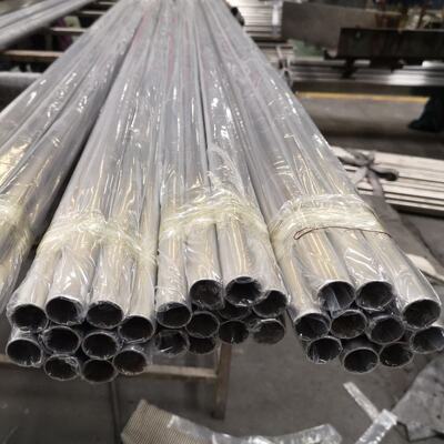 42.4mm OD Mirror Inox Railing Tube 0.8mm-3.0mm Kalınlığı Satin SUS 201 304 316 Paslanmaz Çelik Yuvarlak Boru