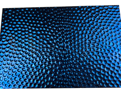 SS Mavi Titanyum 8K Ayna Dövme Sac