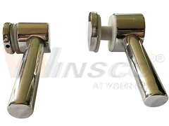 Paslanmaz çelik cam tutucu ile tüp destekle para Vidrio